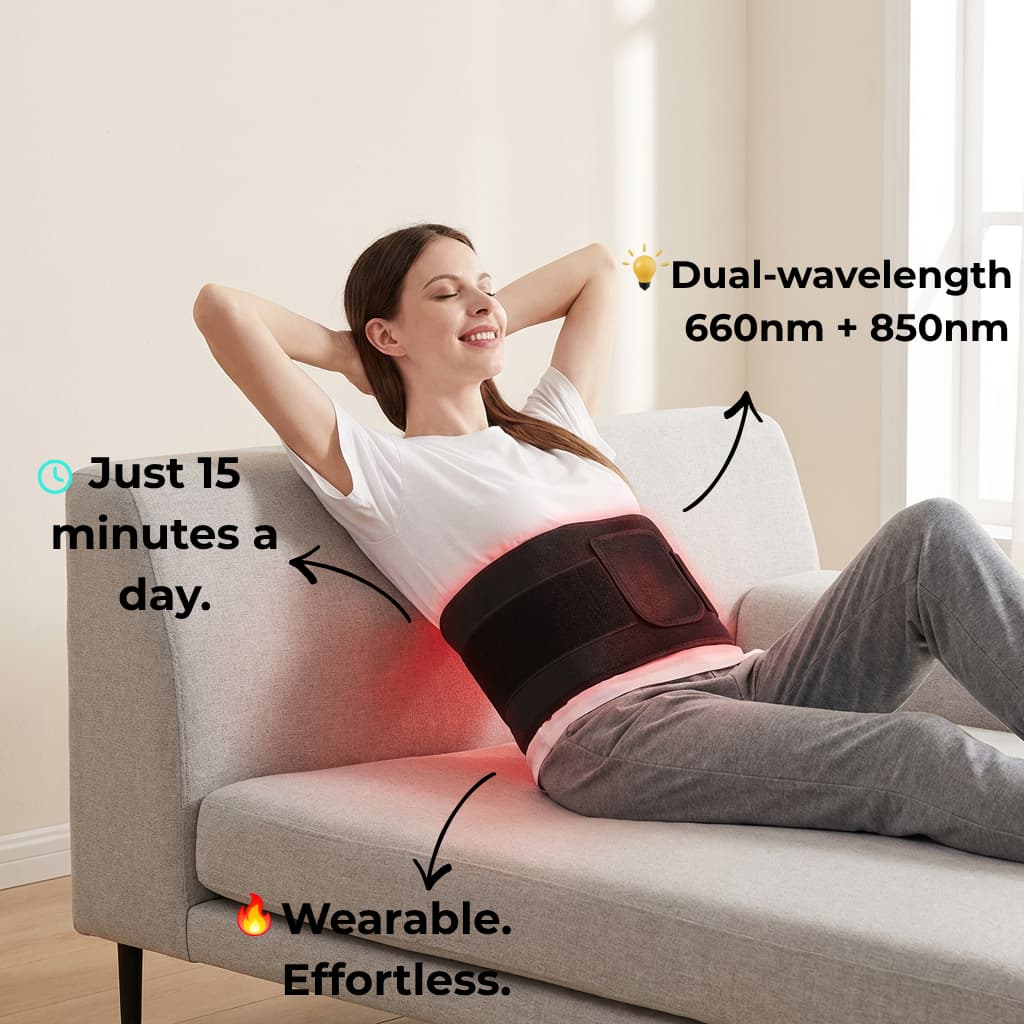 MitoWave™ LED Infrared Wellness Belt